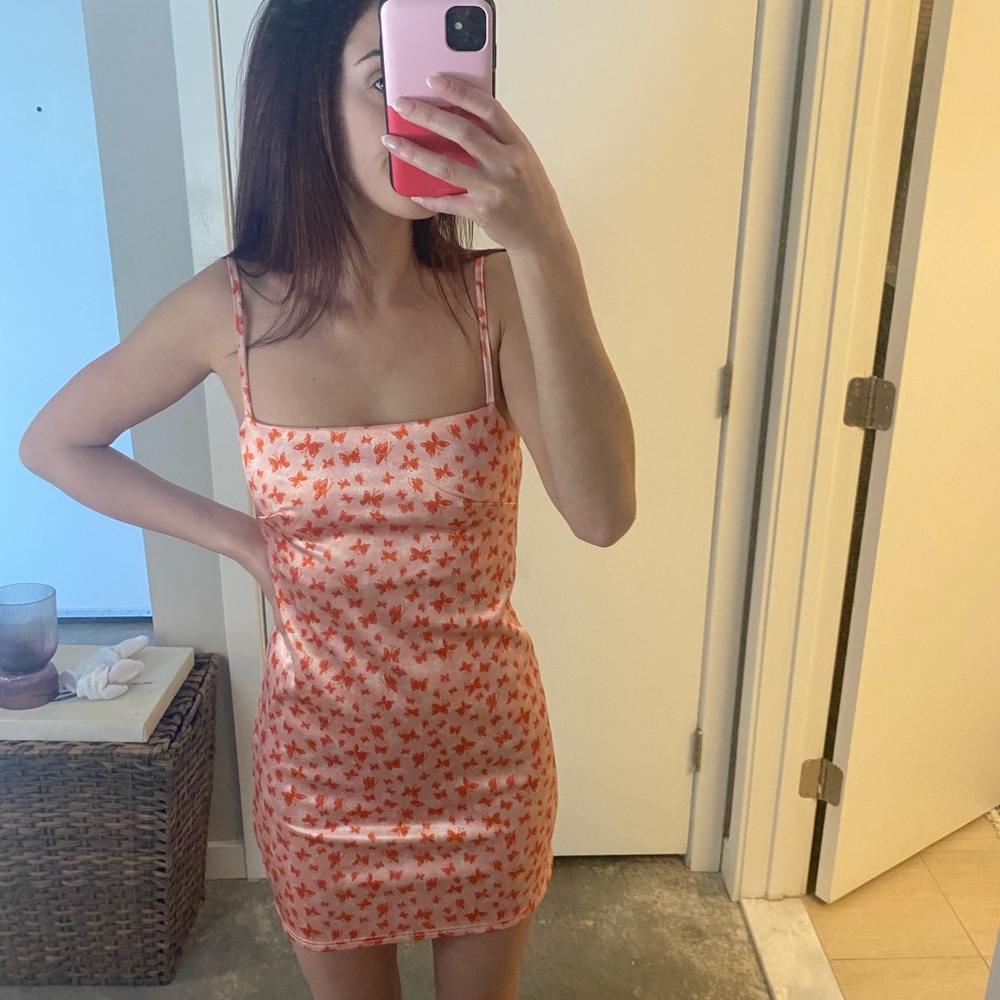 Floral Pink Dress